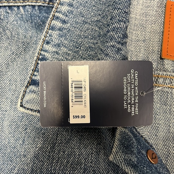 Lucky Brand Jean Jacket size large - Picture 5 of 7